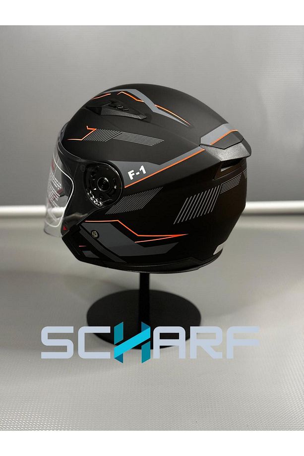 Jk-526z G1 Güneş Vizörlü Yarım Kask - 3
