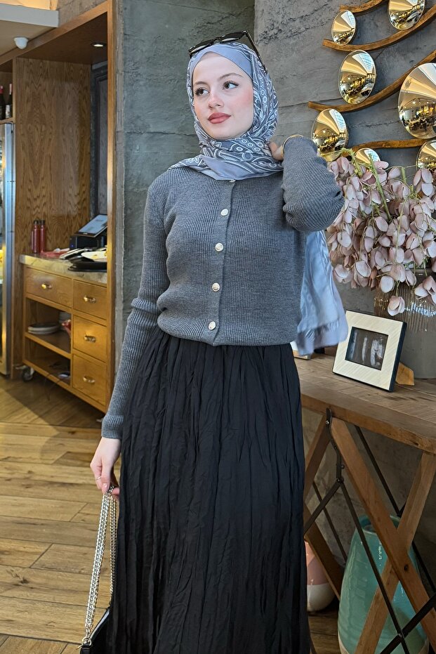 Kraş Etek Siyah - 7