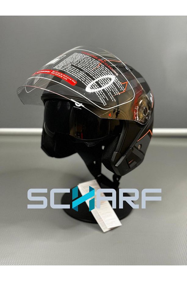 Jk-526z G1 Güneş Vizörlü Yarım Kask - 6