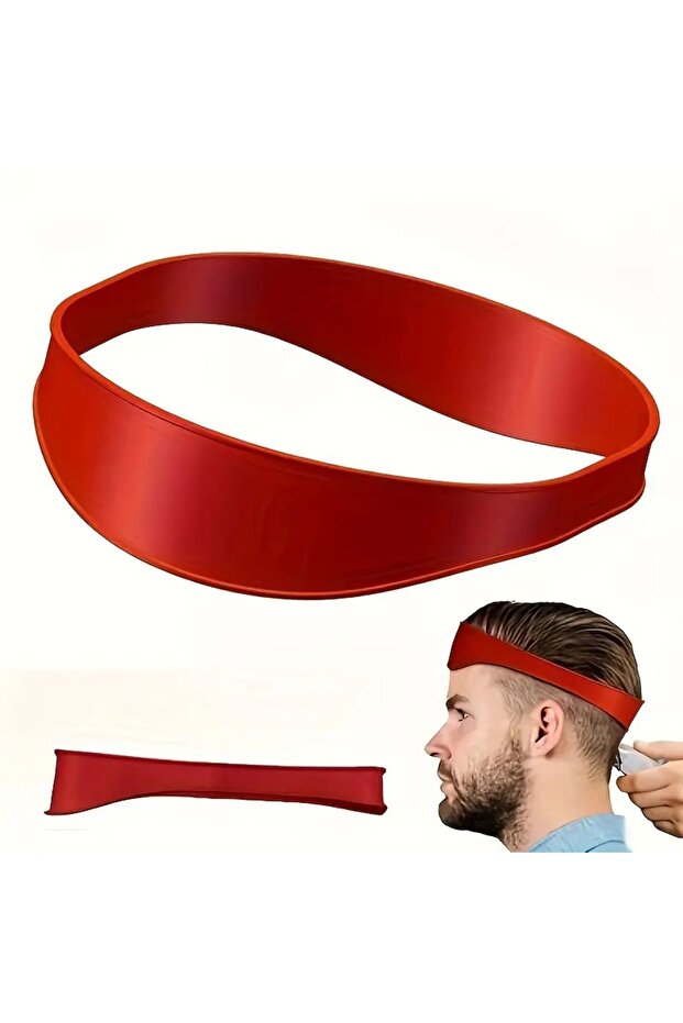 Erkekler İçin DIY Saç Kesim Rehberi - Silikon Ense Şekillendirme ve Tıraş Şablonu - 1