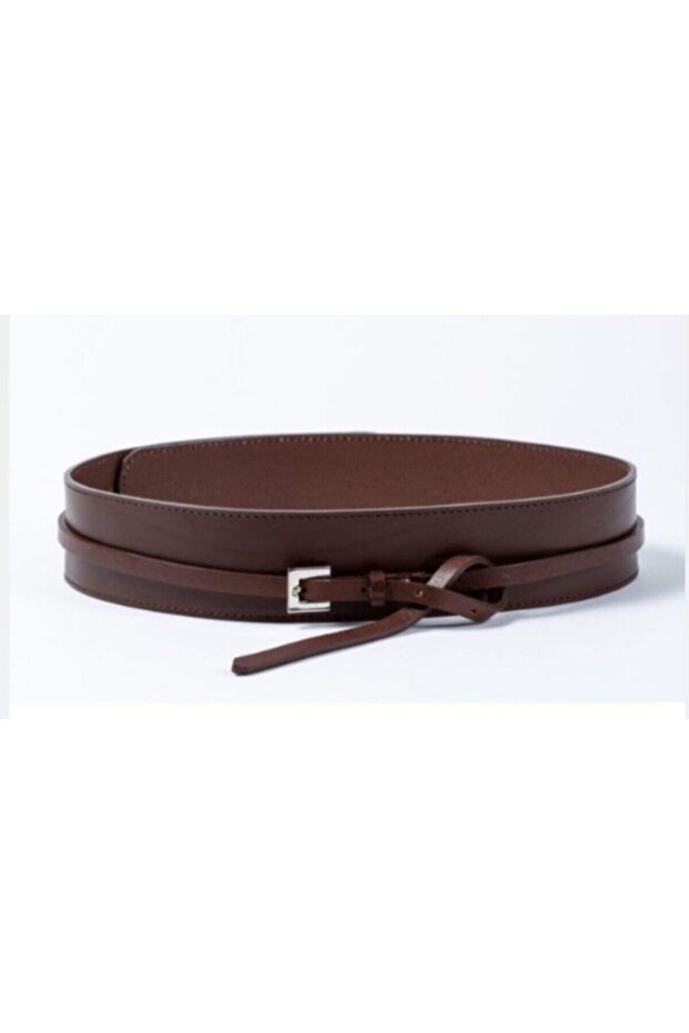 Kadın Acı Kahve Sarmal Kemer - 1