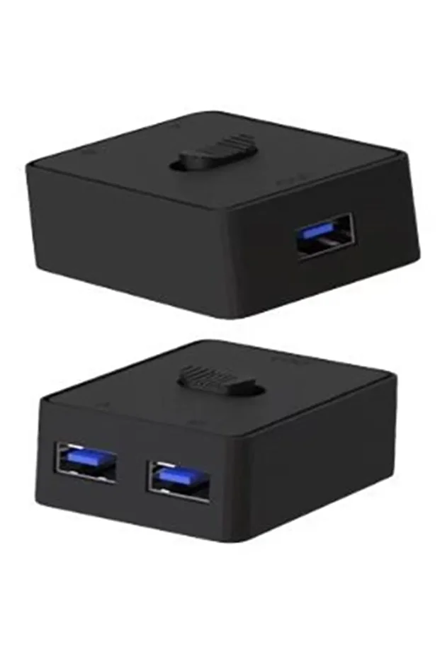Usb 3.0 2 Port To KVM Switch Çoklu Pc Kasa Çoklayıcı Hub Anahtar - 2