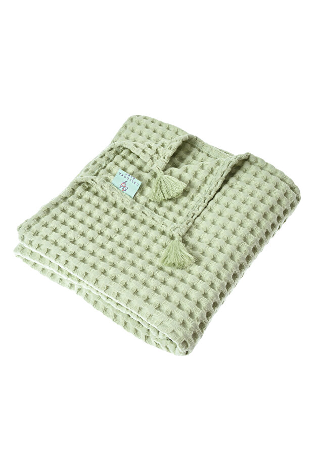 100% Cotton Baby Thick Blanket - Mint
