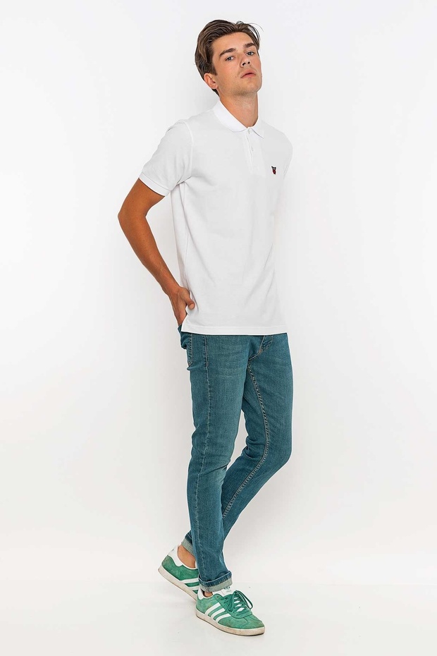 Men's Polo Neck Slim Fit T-Shirt