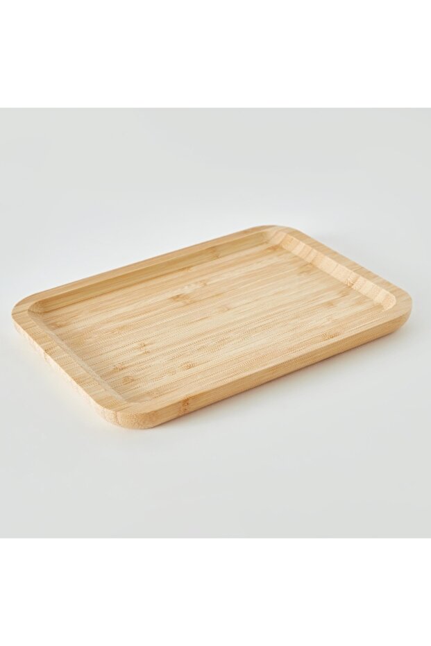 صينية مستطيلة من الخيزران - صغيرة - 6