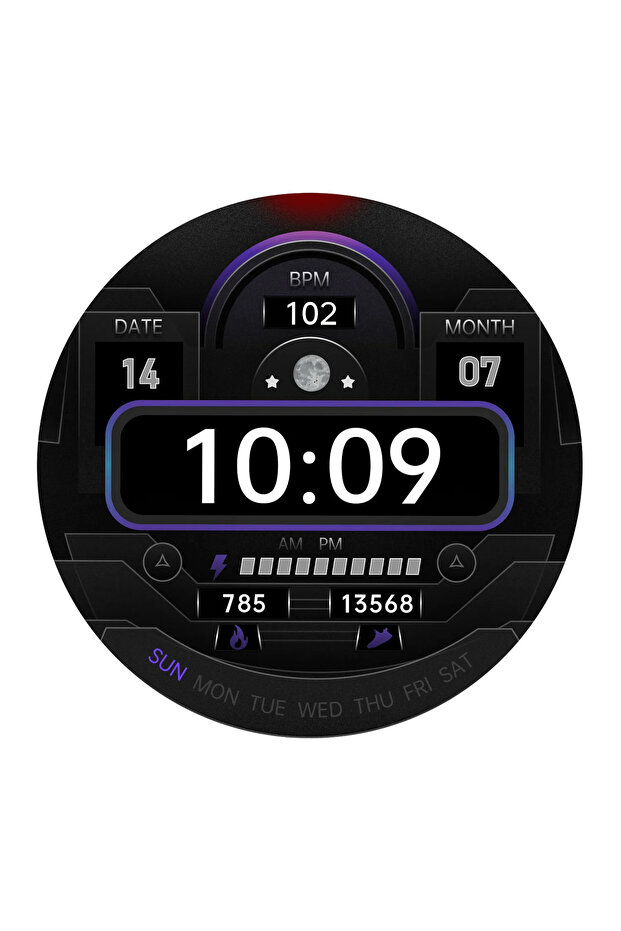Gt-Fit Smart Watch - Blue