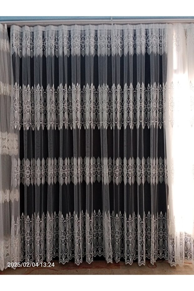 Aslan home Brode tül perde - 4