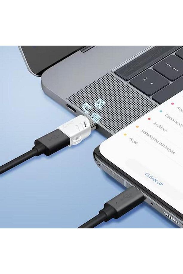 USB-A to Type-C Mini OTG Adaptör - Yüksek Hızlı Veri Aktarımı, USB 3.0, Tak ve Çalıştır - 7