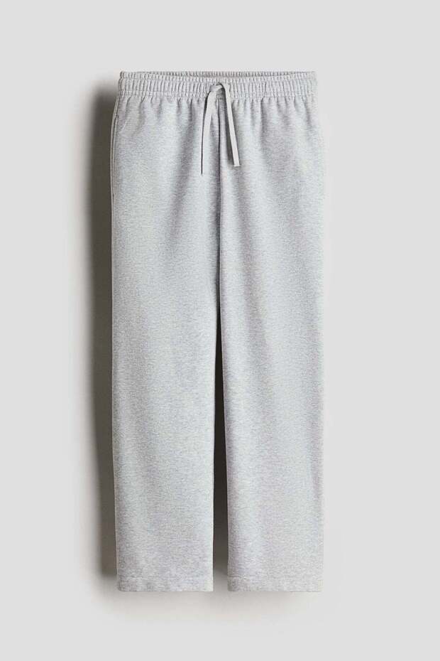 Straight sweatshirt joggers