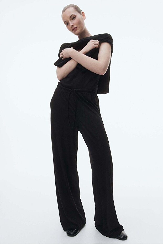 بنطلون واسع برباط - 2