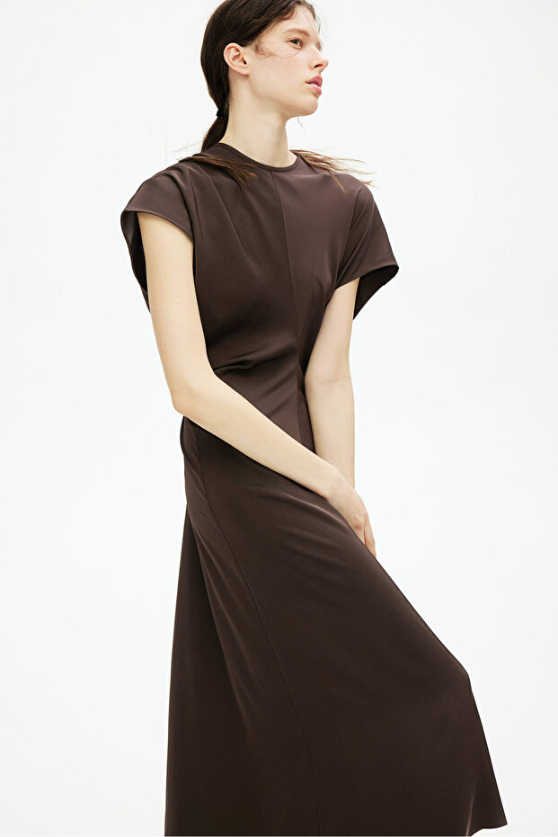 Beli Daralan Elbise - 1