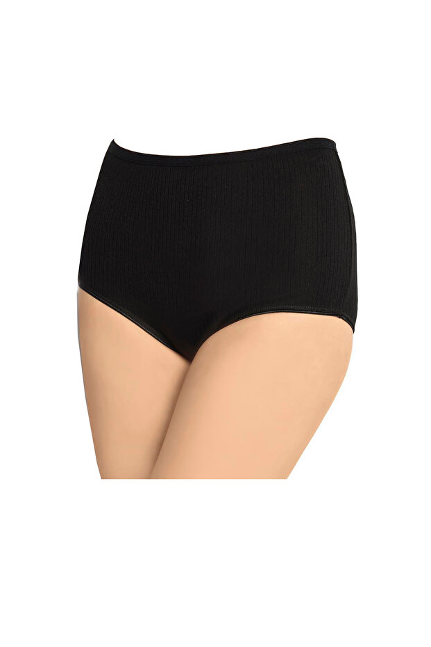 Women's 12 Pcs Black High Waist Recovery Camisole Panties