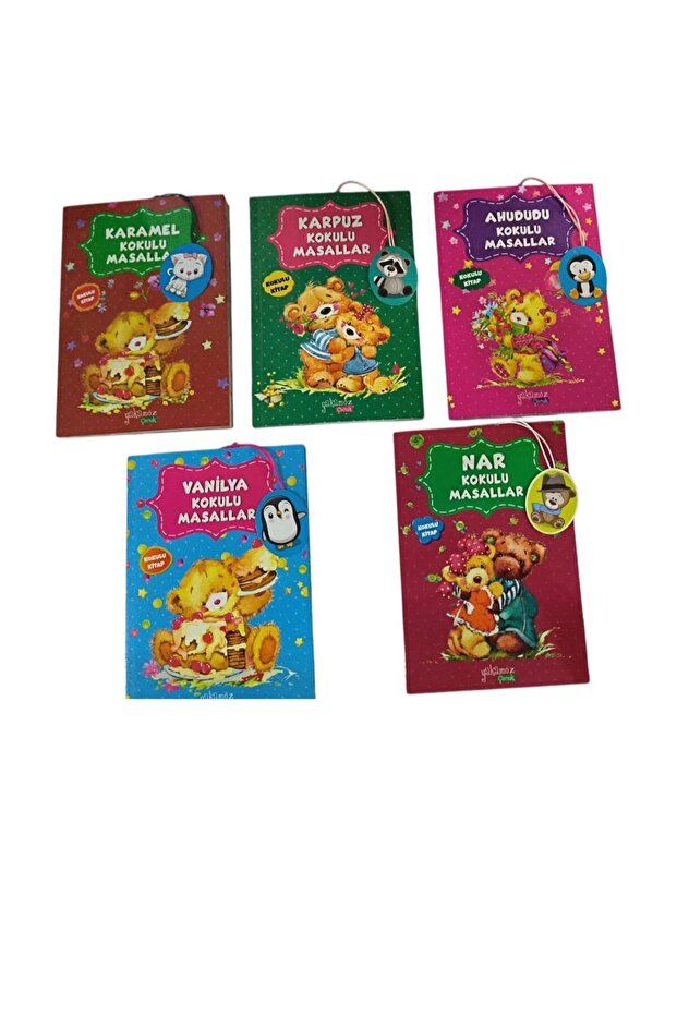 Scented Tales 5 Book Set (Caramel-Watermelon-Red Raspberry-Vanilla-Granate)