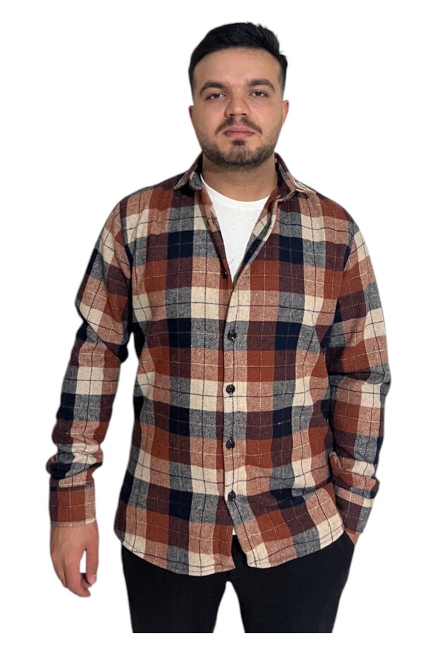 Men's Regular Fit Lumberjack Long Sleeve Shirt