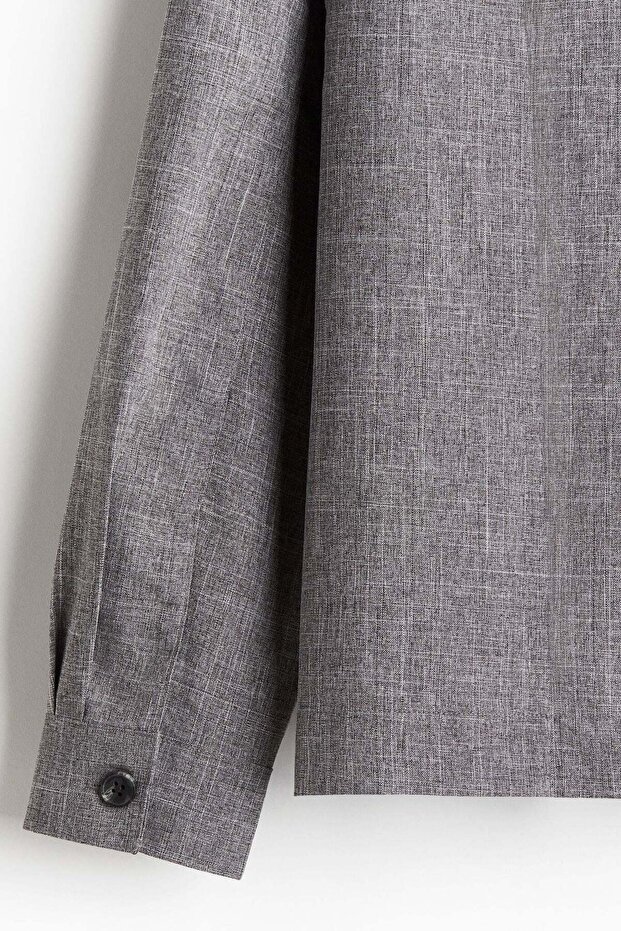 Regular Fit Overshirt - 3