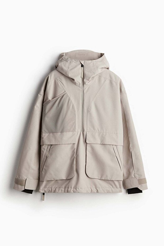 Padded ski popover jacket in StormMove™