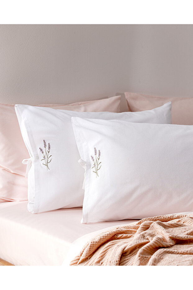 Laventa 100% Cotton Pillowcase - Purple