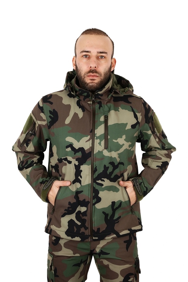 Softshell Coat (patterned) - 1