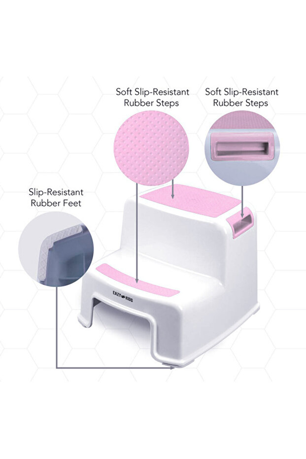 - كرسي متدرج - وردي - 3