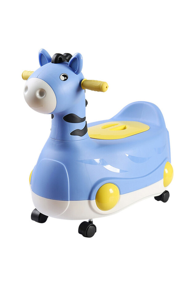 Horse Potty Car - Blue