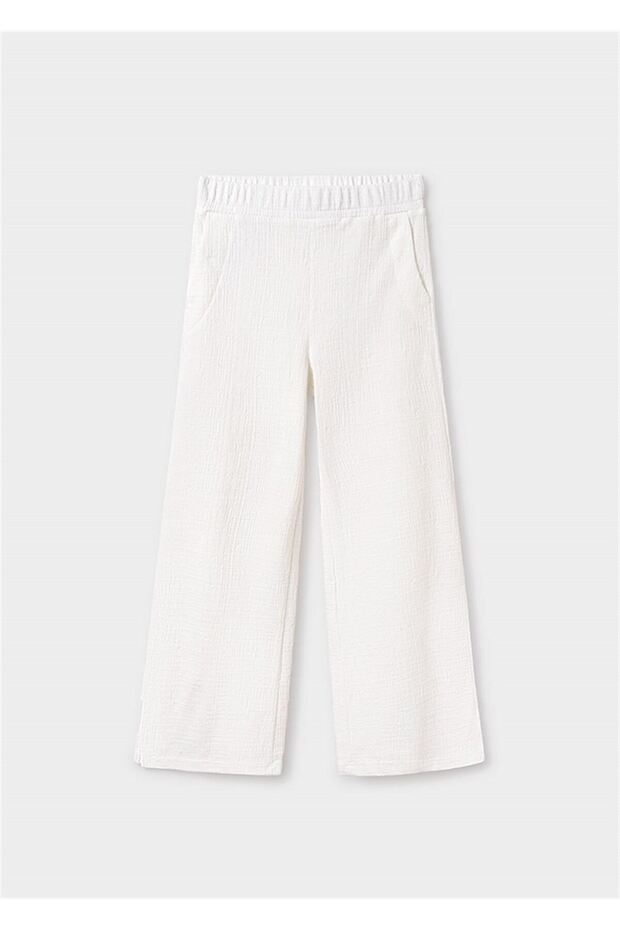 Girl's Pants Cream 6540