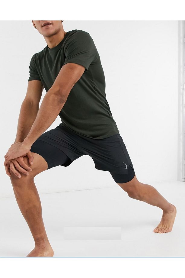 Pro Traning Şortlu Fermuarlı Flex Vent Max Erkek Short 2 In  1 - 2