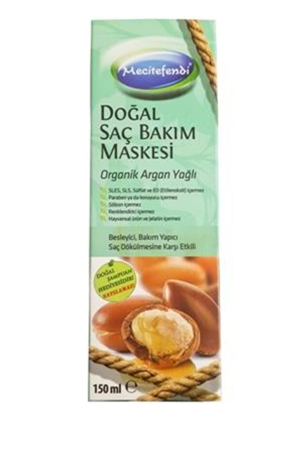 Organic Argan Oil Hair Care Mask 150 ml