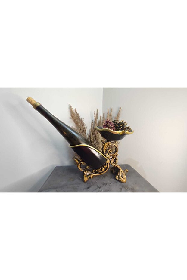 Tabaklı Polyester Şaraplık - 6