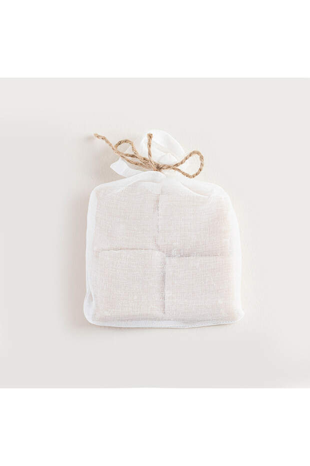 4-Piece Pouch Soap 200 gr Jasmine