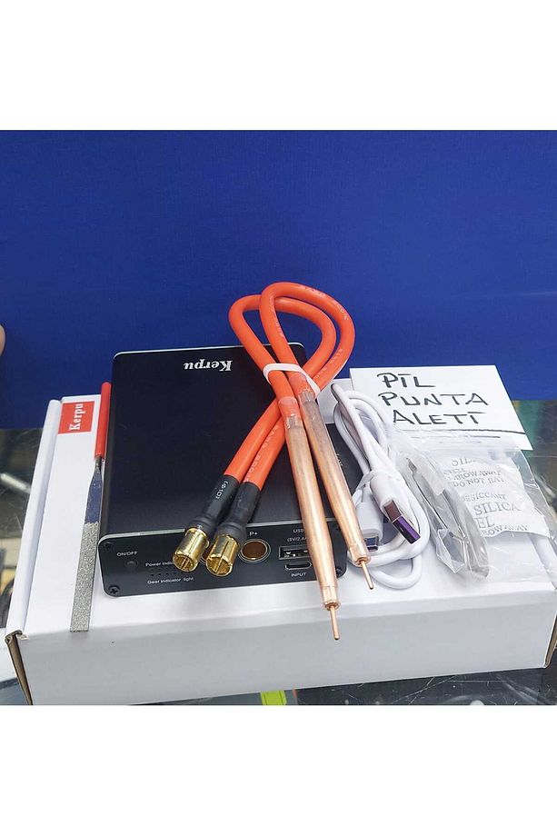 Pil Punta Kaynak Makinesi Güç Ayarlı Şarjlı Taşınabilir 5000 Mah Tek Şarjla Binlerce Punta Kaynağı - 5