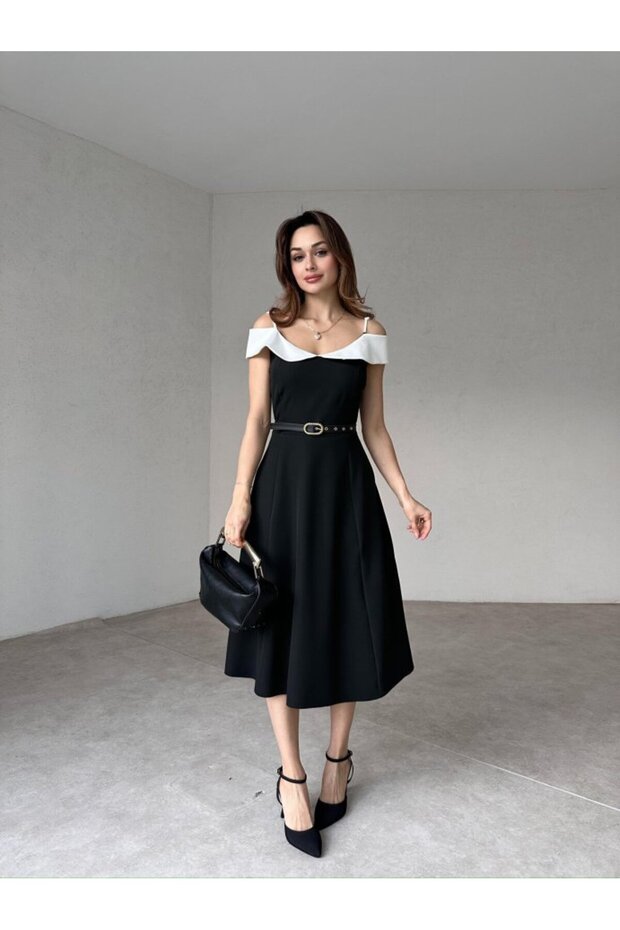 BOBROSS Midi Elbise - 3