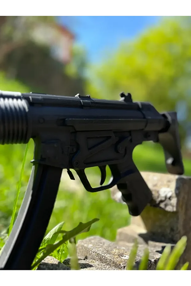 Mp-5 Silah Gerçek Boyut Cs-go Susturuculu - 2