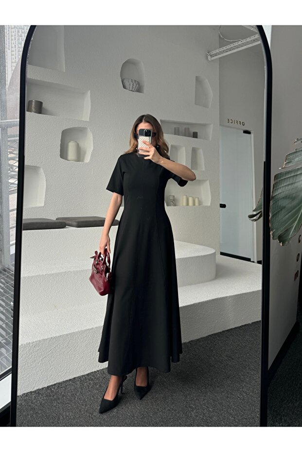 Belden Seated Midi Size Glasses Dress