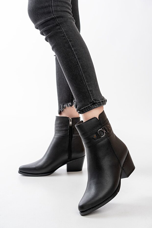 Hakiki Deri Kadın Bot - 5