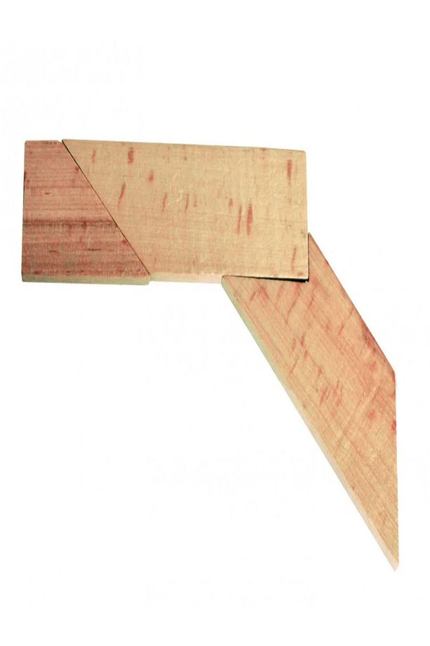 T Tangram 4 Parça 100 şekil oluşturma akıl zeka mantık ve strateji oyunu - 4