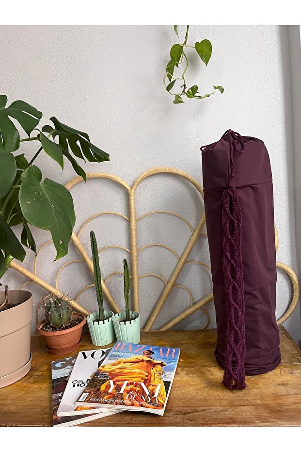 غطاء بساط اليوجا المضفر من Macrame - 3