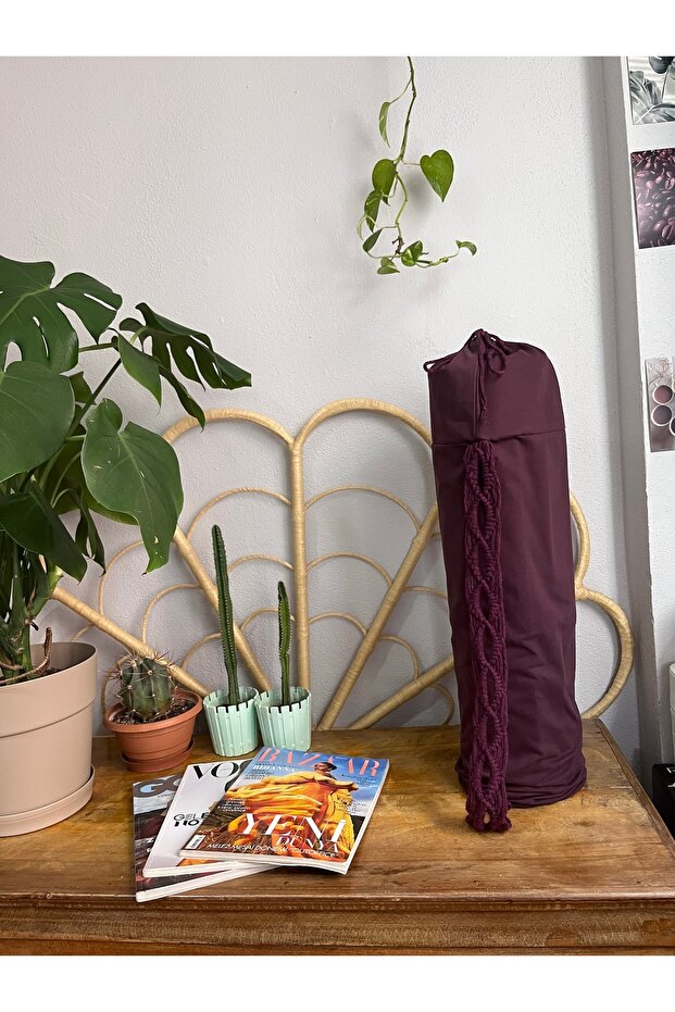 غطاء بساط اليوجا المضفر من Macrame - 1