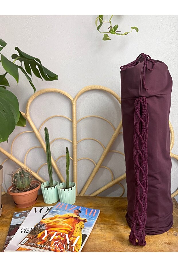 غطاء بساط اليوجا المضفر من Macrame - 7