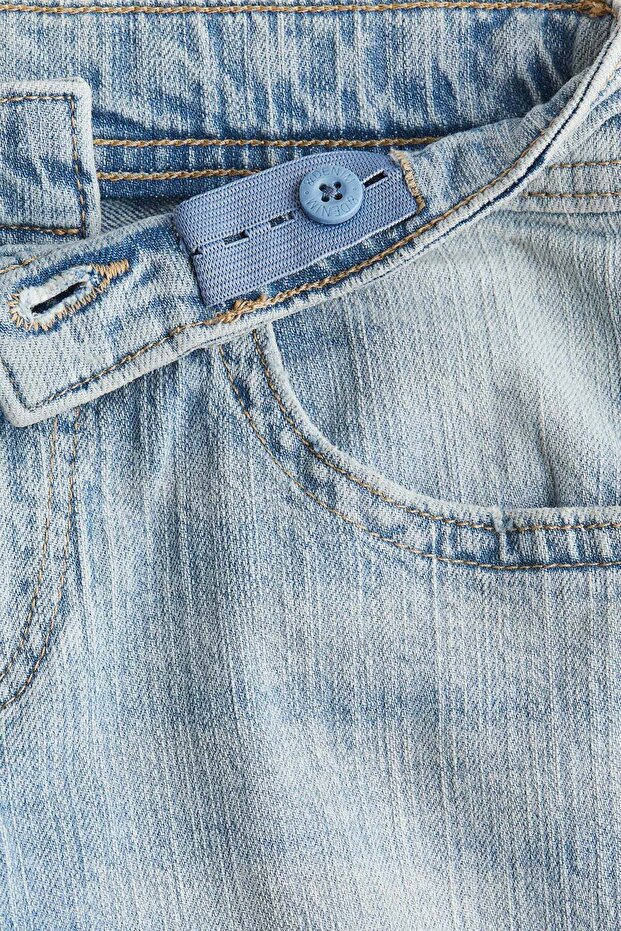 بنطال جينز واسع الساق - 2