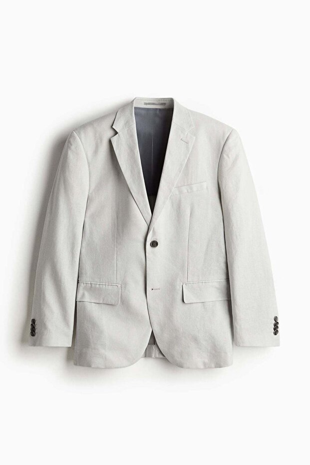 Linen jacket Slim Fit
