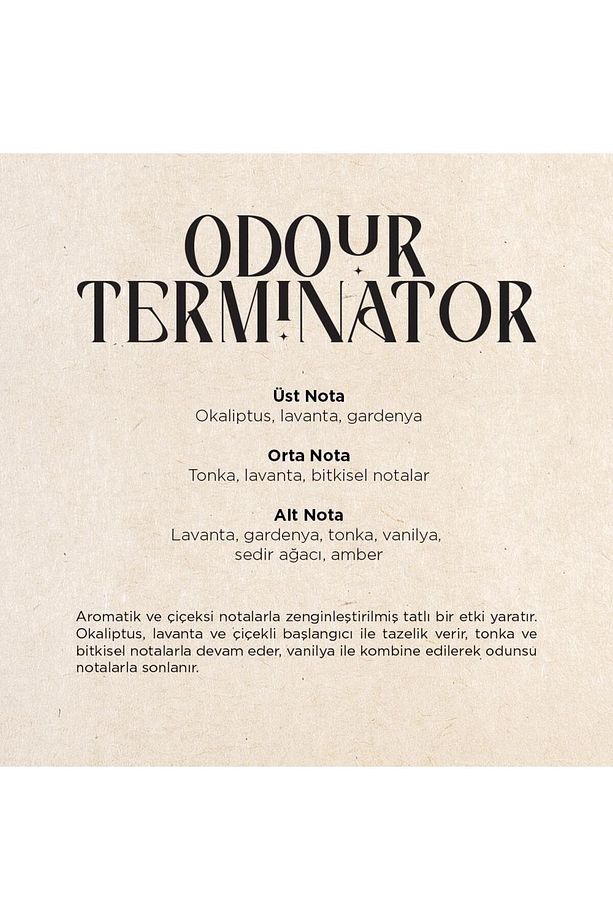 Odour Terminatör A1 Pro 900 Ve A1 Eco Eski Nesil Koku Kartuşu 220 ml ( Tanımasızdır ) - 4