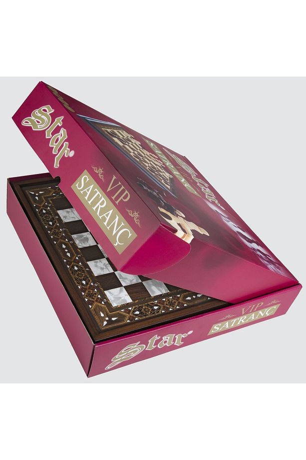Star Vıp Satranç Seti Sedef Büyük Boy Star Home-03 - 4