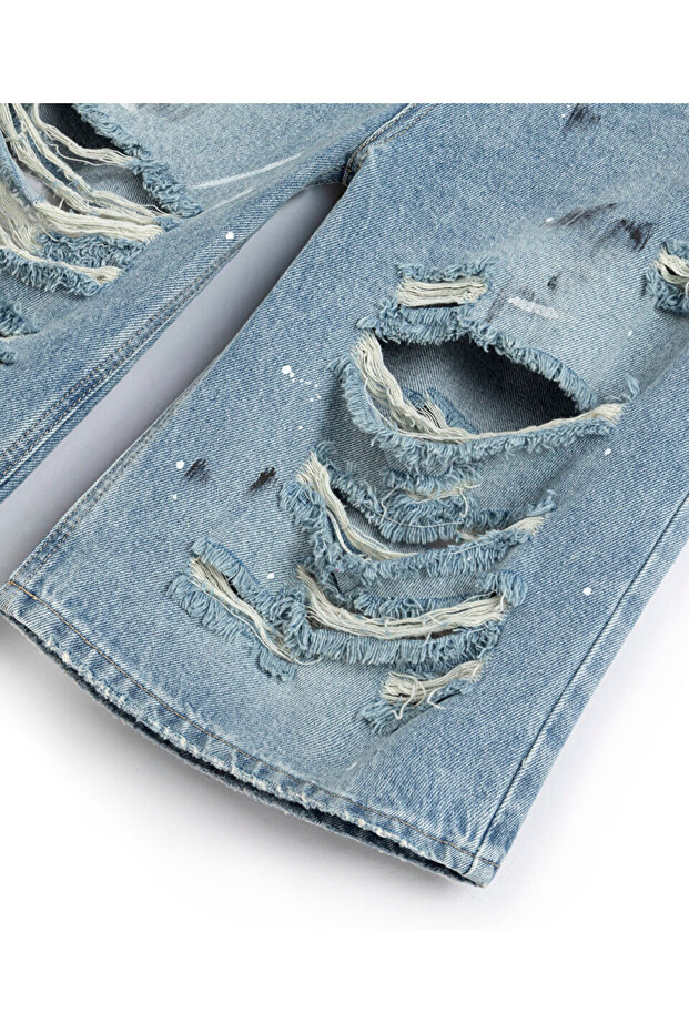 ESKİTME EFEKTLİ BERMUDA - 4