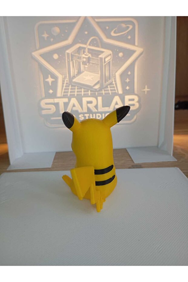 3 boyutlu figür pikachu - 3