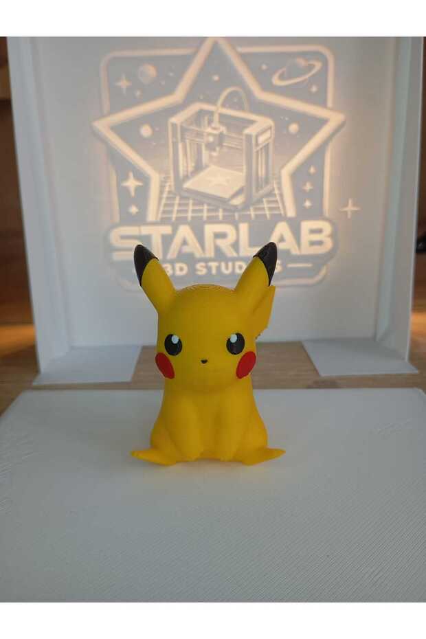 3 boyutlu figür pikachu - 1