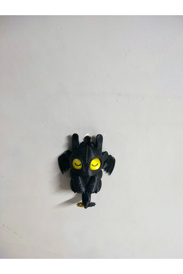 Ejderha Sevimli Çanta Poşet Kıyafet Askılığı Çanta Kıyafet Askı Toothless Dişsiz Ejderha - 4