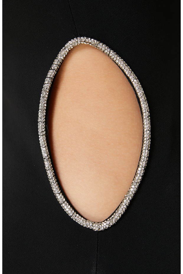 Siyah Abiye Elbise - 7