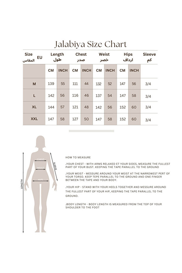 Geometric Patterns Sparkled Jalabiya - 5