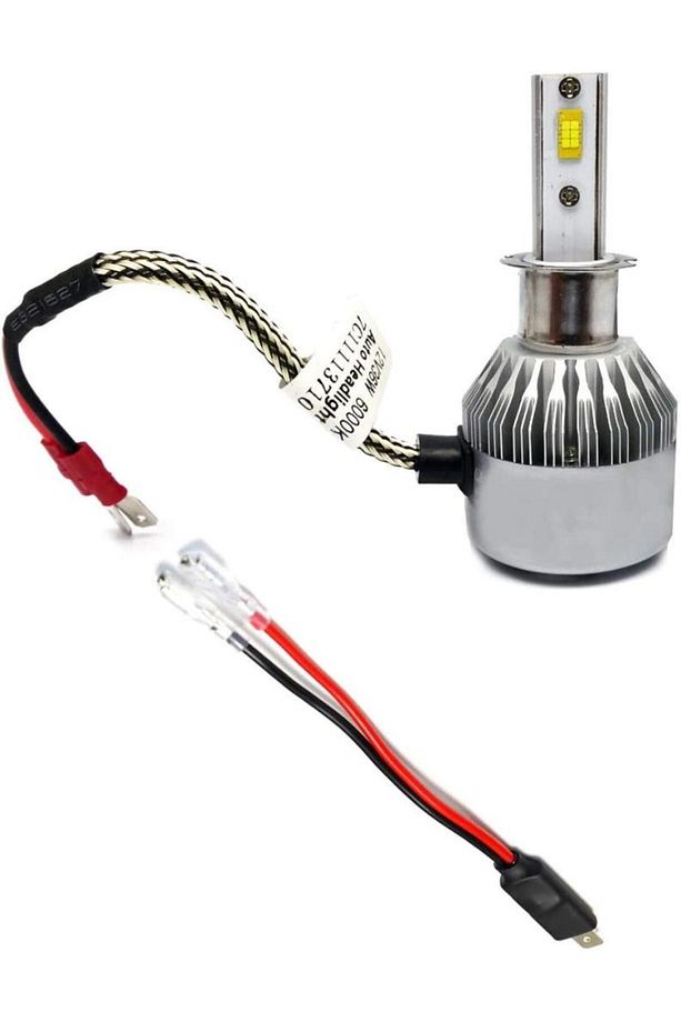 H1 Xenon Far Ampül Adaptörü Dönüştürücü Kablosu Konnektör 2 Adet - 4