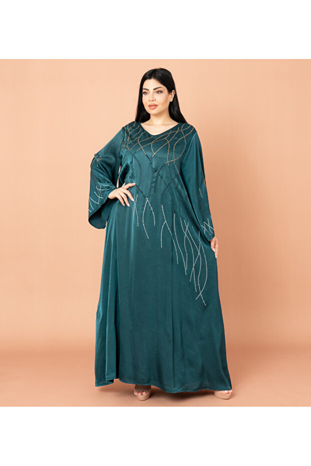 جلابية متوهجة سماوية - 1